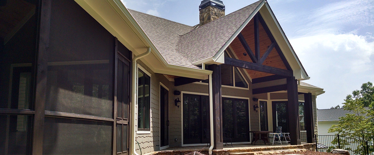custom home exterior