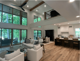 living room renovation