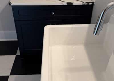 Dog washing station in custom home Canton GA