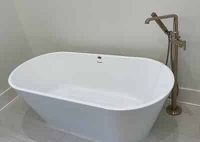 freestanding soaking tub master bathroom Gainesville GA