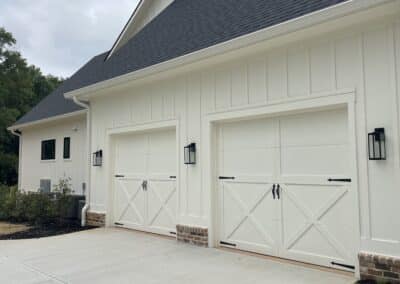 Custom home garage doors exterior Canton GA