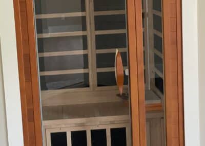 Home sauna custom home Canton Georgia