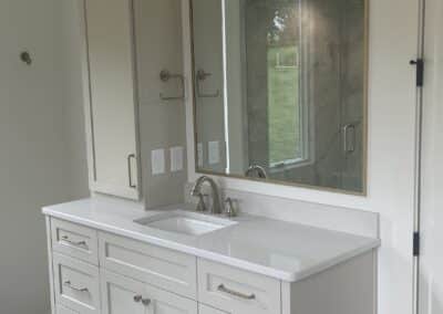 Vanity master bathroom Canton GA custom home