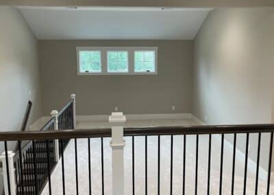 Second floor landing Canton Georgia custom home